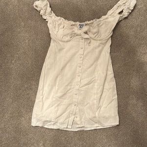 Princess Polly White Mini Dress